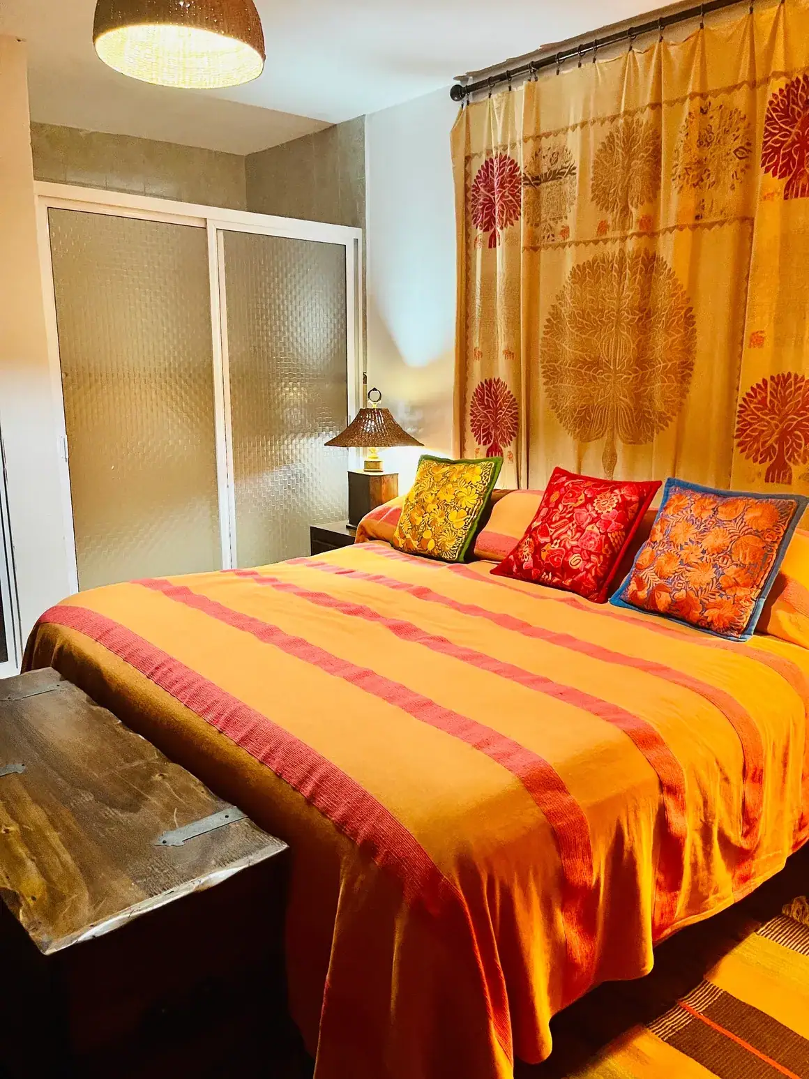 A bowl of authentic Sopa Tarasca, a traditional bean and tomato soup from Morelia, Michoacán.